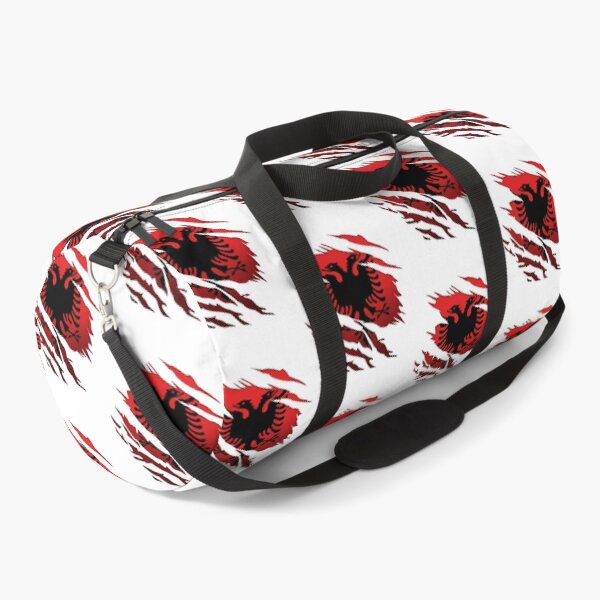 Item preview, Ripped Albanian Flag designed and sold by riyao-rourke.
