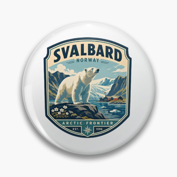 Item preview, Svalbard Norway Arctic Frontier Est 1596 Polar Bear Travel Adventure designed and sold by Simsimah26Parks.