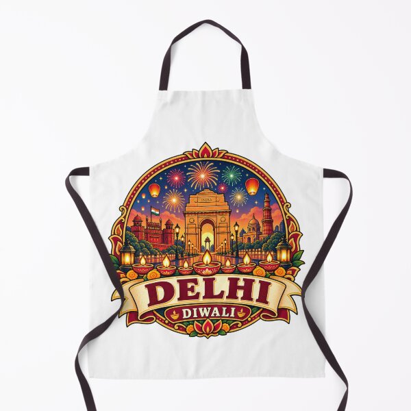Item preview, Delhi Diwali Celebration India Festival of Lights designed and sold by Globalcitytees.