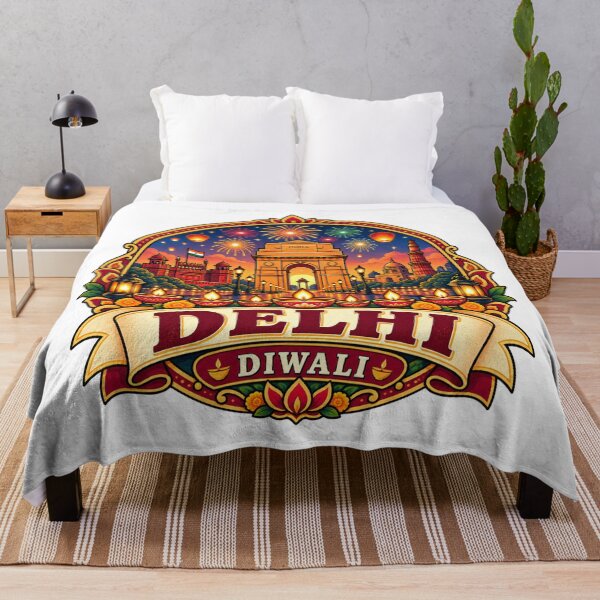 Item preview, Delhi Diwali Celebration India Festival of Lights designed and sold by Globalcitytees.