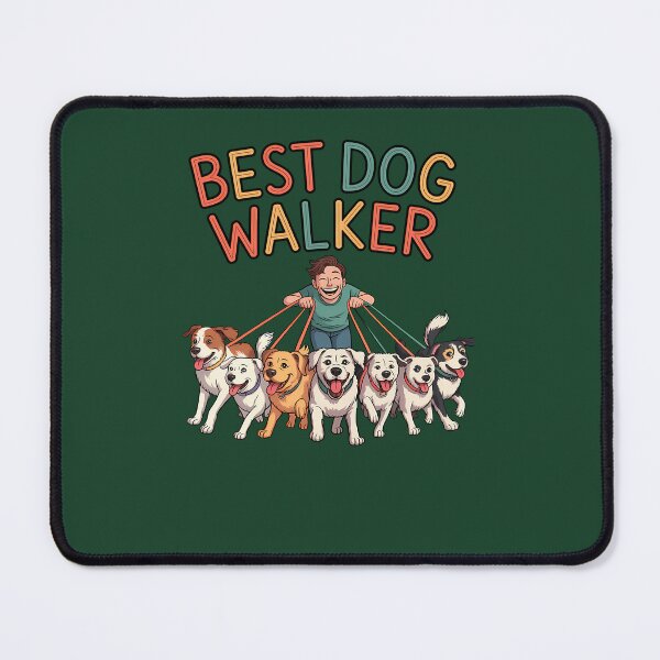 Item preview, Best Dog Walker 454 designed and sold by FrostingHomeD58.