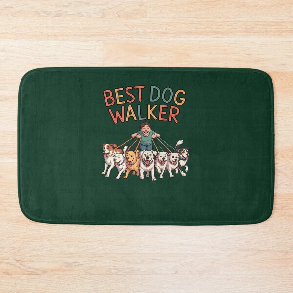 Item preview, Best Dog Walker 454 designed and sold by FrostingHomeD58.