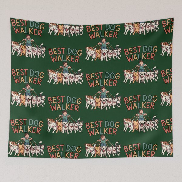 Item preview, Best Dog Walker 454 designed and sold by FrostingHomeD58.