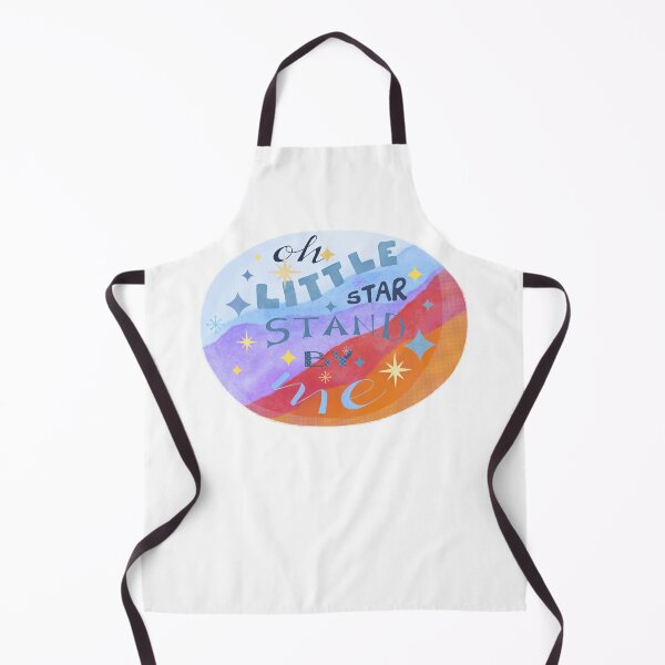 Item preview, Oh Little Star Stand by Me – Celestial Typography Quote designed and sold by CovetedCove.
