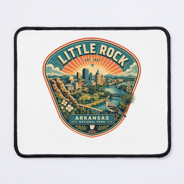 Item preview, Little Rock Est. 1821 Arkansas National Park City Souvenir Traveler designed and sold by Star3NowForMe.