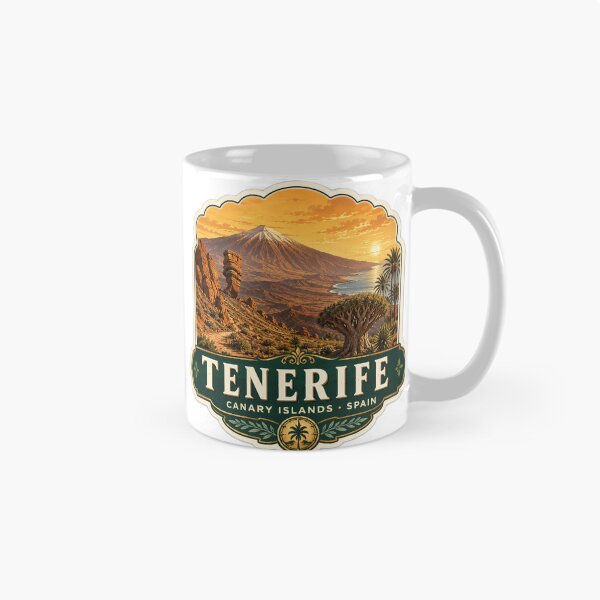 Item preview, Tenerife Canary Islands – Mount Teide, Volcanic Landscape & Travel Art designed and sold by ChicClicker.