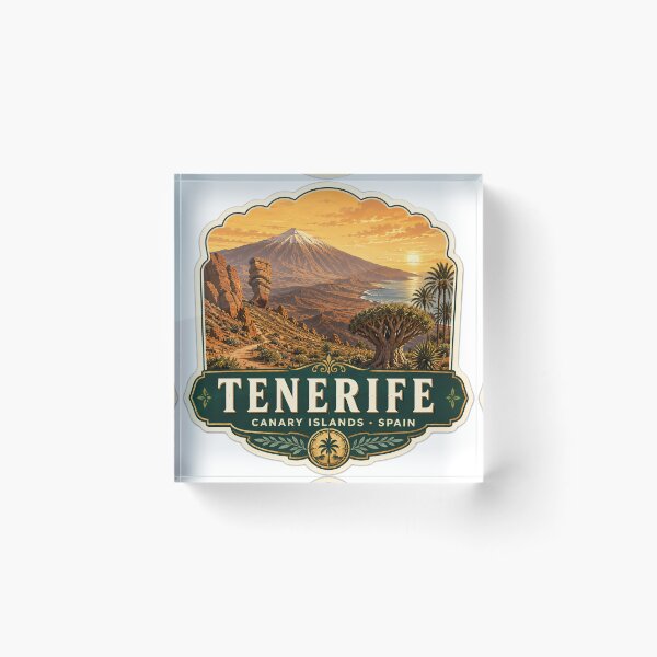 Item preview, Tenerife Canary Islands – Mount Teide, Volcanic Landscape & Travel Art designed and sold by ChicClicker.