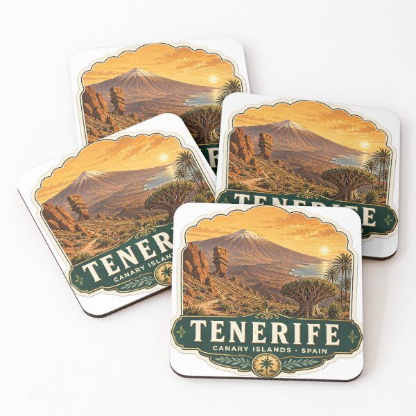 Item preview, Tenerife Canary Islands – Mount Teide, Volcanic Landscape & Travel Art designed and sold by ChicClicker.