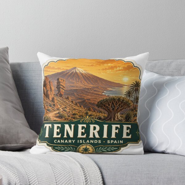 Item preview, Tenerife Canary Islands – Mount Teide, Volcanic Landscape & Travel Art designed and sold by ChicClicker.