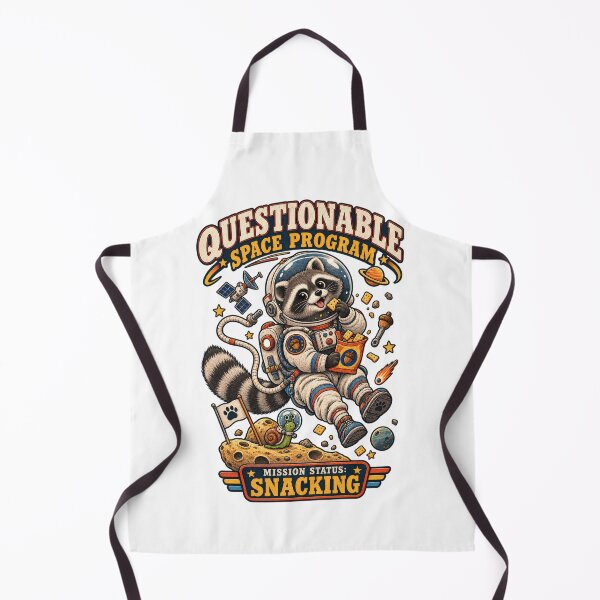 Item preview, Questionable Space Program Raccoon Astronaut designed and sold by Trendy-Artistry.