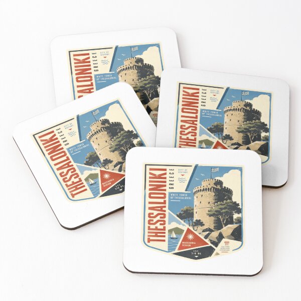 Item preview, Thessaloniki Greece White Tower Of Thessaloniki City Of History Macedonia Region designed and sold by Star3NowForMe.