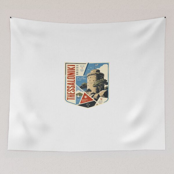 Item preview, Thessaloniki Greece White Tower Of Thessaloniki City Of History Macedonia Region designed and sold by Star3NowForMe.