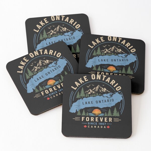 Item preview, Lake Ontario Forever Canada Since 1867 Vintage Lakeside  designed and sold by leevekaArt.