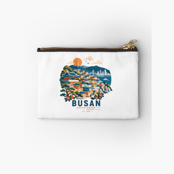 Item preview, Busan South Korea Sea Mountains Memories Est 2005 City Travel Wanderlust designed and sold by Simsimah26Parks.