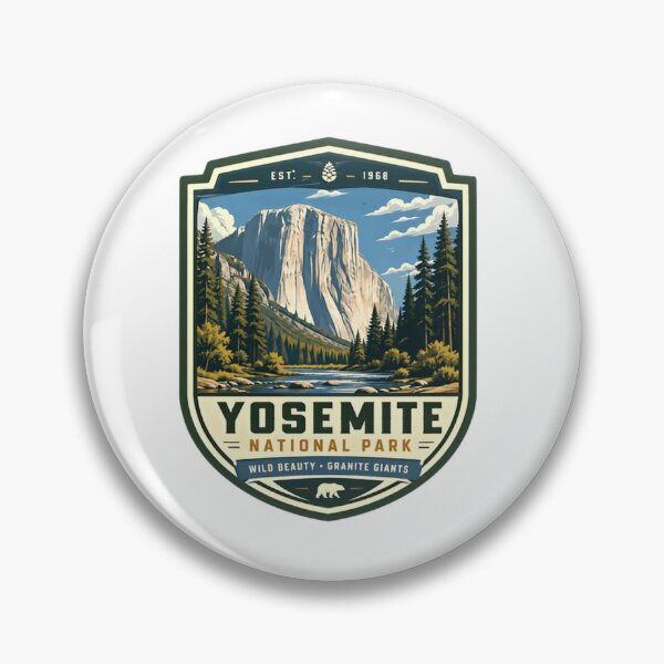 Item preview, Yosemite National Park Wild Beauty Granite Giants Est 1968 California Travel Explorer designed and sold by Simsimah26Parks.