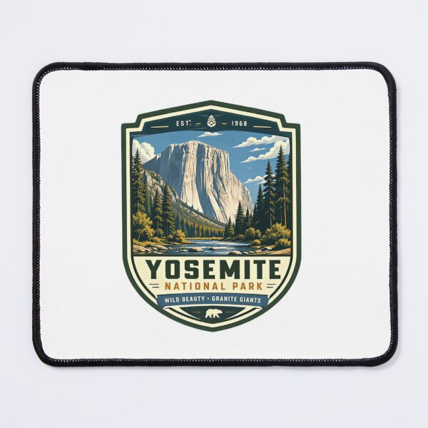Item preview, Yosemite National Park Wild Beauty Granite Giants Est 1968 California Travel Explorer designed and sold by Simsimah26Parks.
