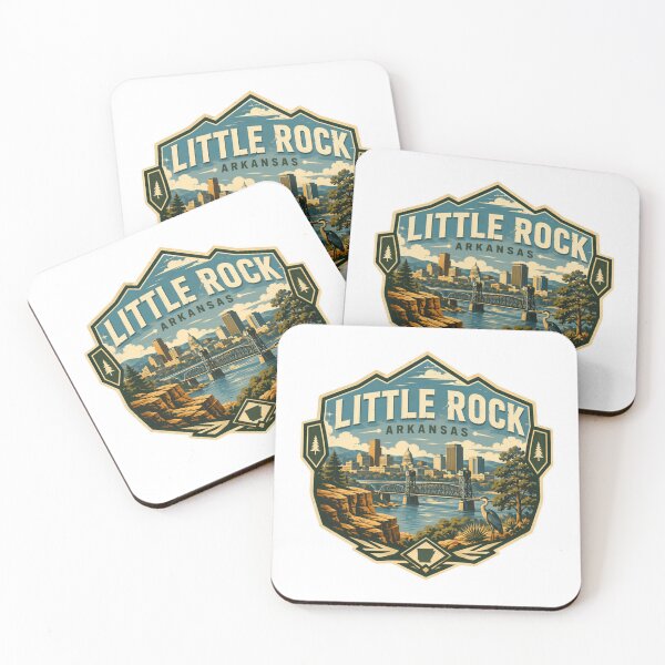 Item preview, Little Rock Arkansas City State Travel Destination Local Pride designed and sold by Star3NowForMe.