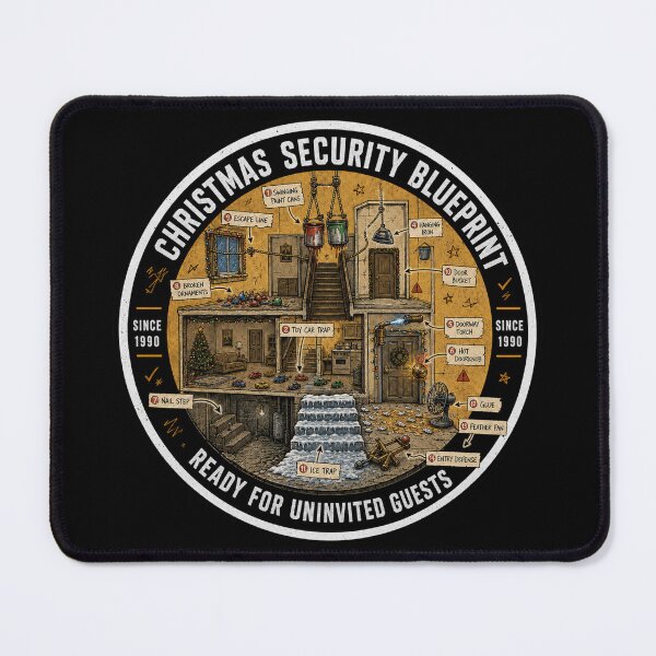 Item preview, Home Alone security plan for battle designed and sold by Olena Du.