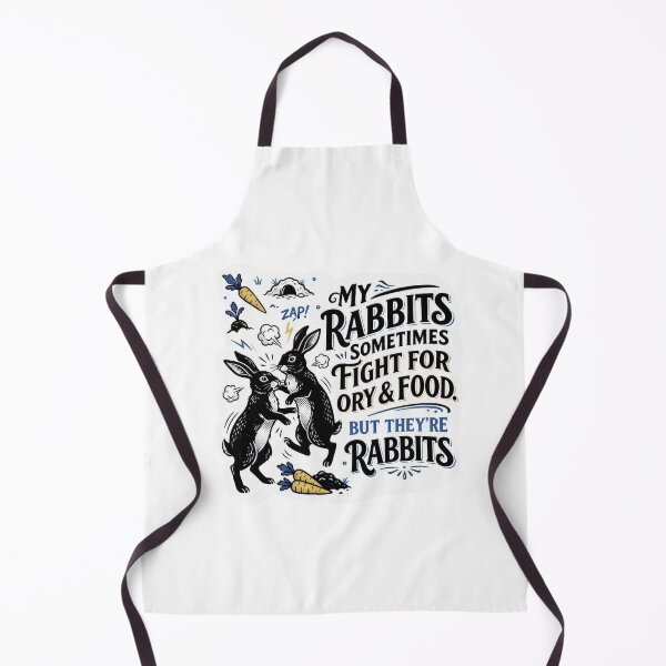 Item preview, My Rabbits Fight for Territory and Food designed and sold by itotoiro design.
