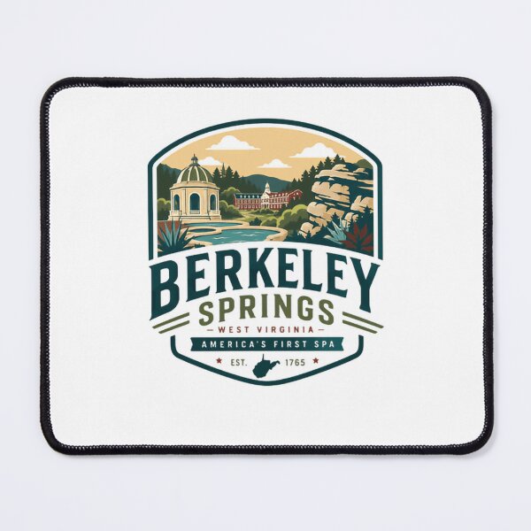 Item preview, Berkeley Springs West Virginia America's First Spa Est. 1765 West Virginia Travel Destination designed and sold by Star3NowForMe.