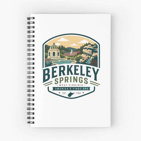Item preview, Berkeley Springs West Virginia America's First Spa Est. 1765 West Virginia Travel Destination designed and sold by Star3NowForMe.