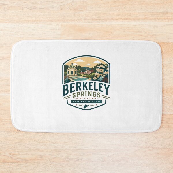 Item preview, Berkeley Springs West Virginia America's First Spa Est. 1765 West Virginia Travel Destination designed and sold by Star3NowForMe.