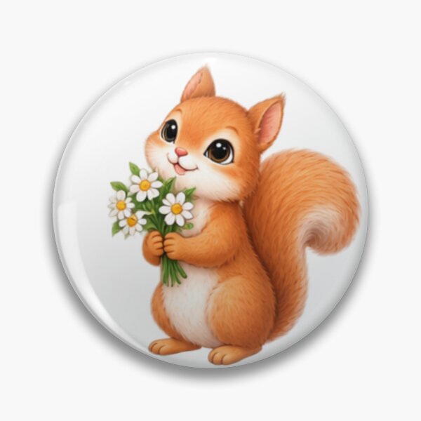 Item preview, Cute Baby Squirrel Sticker Sheet Woodland Autumn Illustration designed and sold by Rehnair.