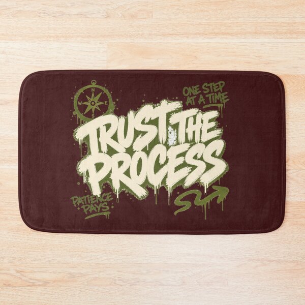Item preview, Trust The Process Streetwear Graffiti Design designed and sold by MOCH- ART.