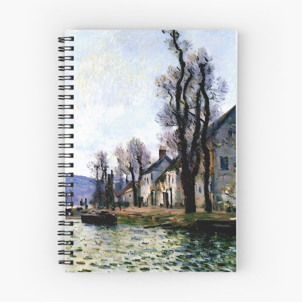 Item preview, The Bend of the Seine at Lavacourt in Winter designed and sold by artdesignsnow.