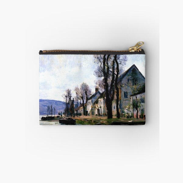 Item preview, The Bend of the Seine at Lavacourt in Winter designed and sold by artdesignsnow.
