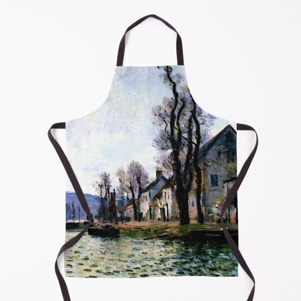 Item preview, The Bend of the Seine at Lavacourt in Winter designed and sold by artdesignsnow.