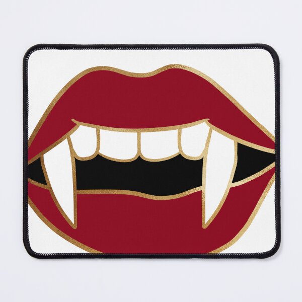 Item preview, Ana Başlık: 1996 Retro Vampire Lips - Vintage Gothic Pop Art designed and sold by Sem34.