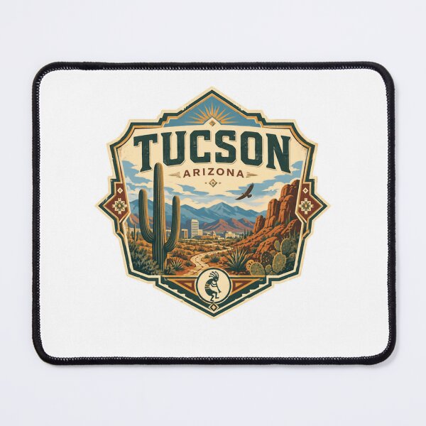 Item preview, Tucson Arizona Southwestern Travel Destination Souvenir designed and sold by Star3NowForMe.