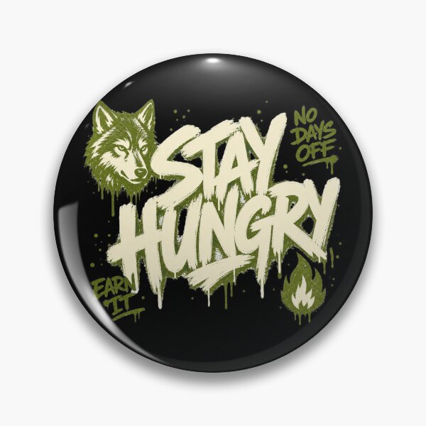 Item preview, Stay Hungry Streetwear Graffiti Design designed and sold by MOCH- ART.