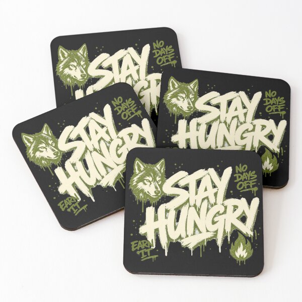 Item preview, Stay Hungry Streetwear Graffiti Design designed and sold by MOCH- ART.