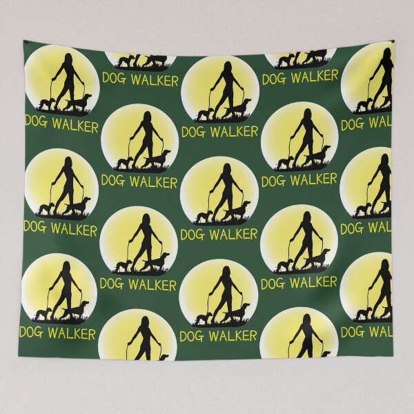 Item preview, Dog Walker Dog Walking 165 designed and sold by MYLLYPYLLY.