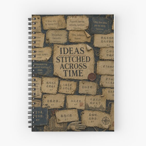 Item preview, Ancient Philosophy Quotes Vintage Collage designed and sold by Qenlo.