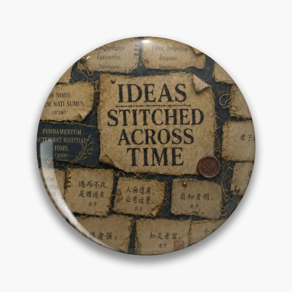 Item preview, Ancient Philosophy Quotes Vintage Collage designed and sold by Qenlo.