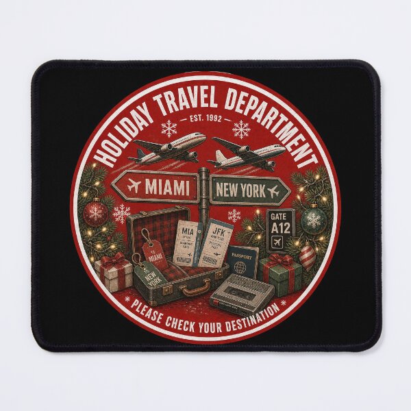 Item preview, Home Alone Holiday travel department designed and sold by Olena Du.