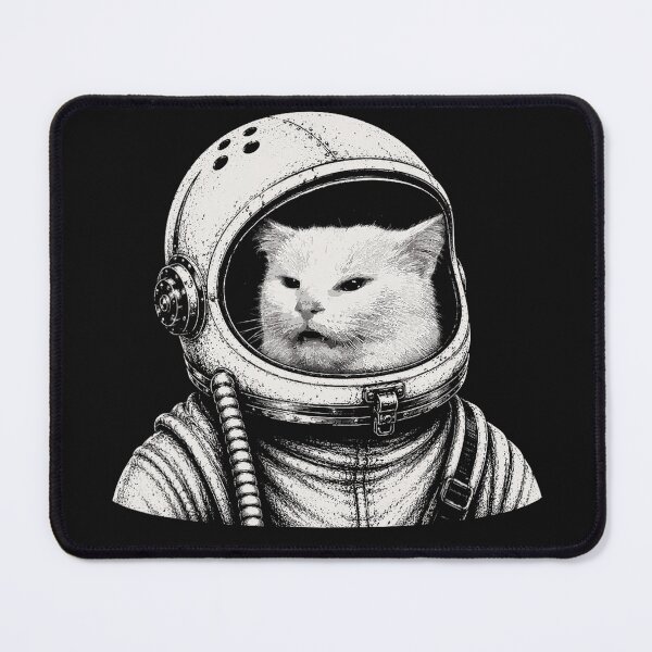 Item preview, Cosmic Cat Astronaut Space Exploration Feline designed and sold by BrockmeyeSB.
