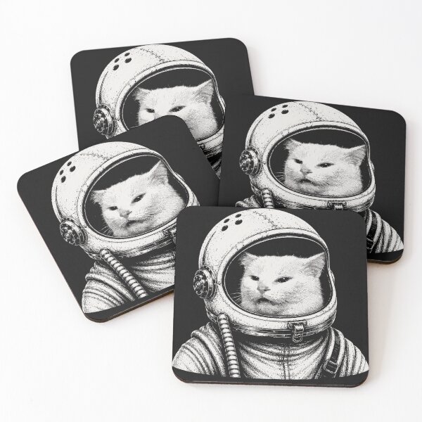 Item preview, Cosmic Cat Astronaut Space Exploration Feline designed and sold by BrockmeyeSB.