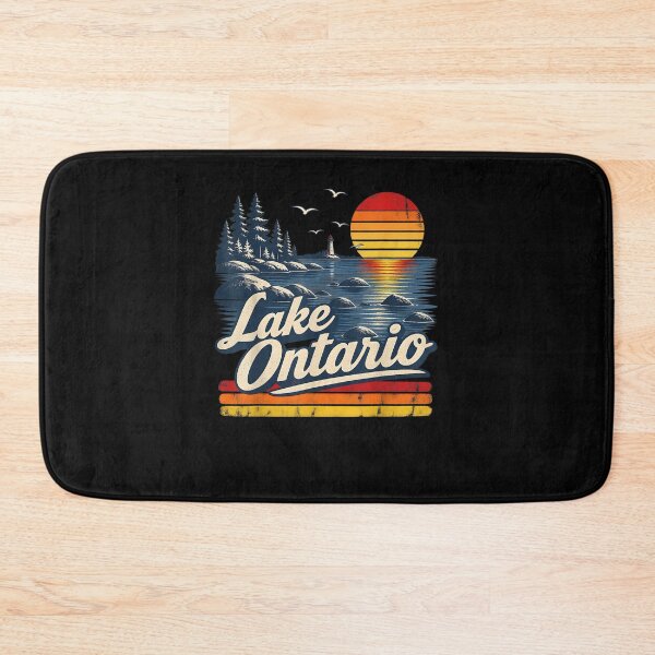 Item preview, Retro Sunset Great Lakes Lake Ontario  designed and sold by ArtByimamS.