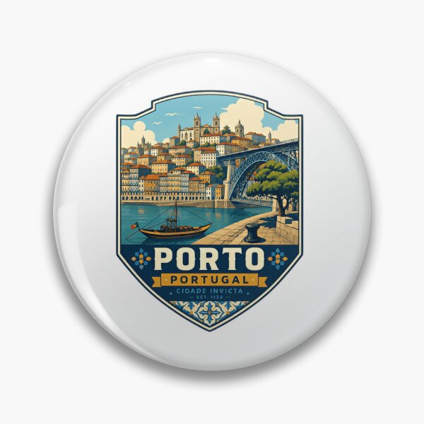 Item preview, Porto Portugal Travel Souvenir Cidade Invicta Est. 1123 designed and sold by Simsimah26Parks.