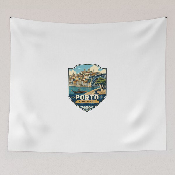 Item preview, Porto Portugal Travel Souvenir Cidade Invicta Est. 1123 designed and sold by Simsimah26Parks.