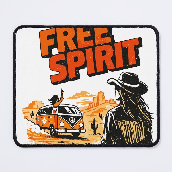 Item preview, Free Spirit Desert Camper Van Poster designed and sold by Matinez Pink.