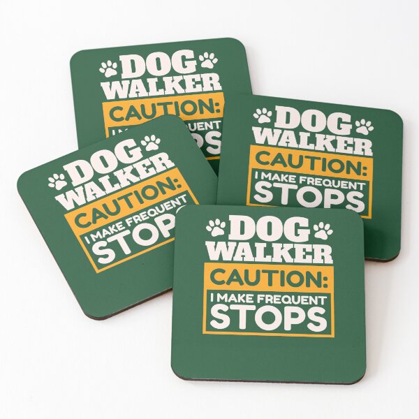 Item preview, Dog Walker Caution I Make Frequent Stops 131 designed and sold by MYLLYPYLLY.