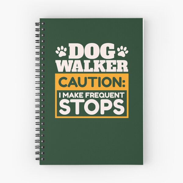 Item preview, Dog Walker Caution I Make Frequent Stops 131 designed and sold by MYLLYPYLLY.