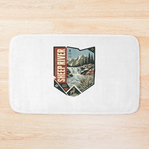 Item preview, Provincial Park Sheep River Wild Waters Wild Places Alberta Canada Travel Souvenir designed and sold by Star3NowForMe.
