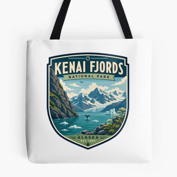 Item preview, Kenai Fjords National Park Alaska Est 1980 Traveler Souvenir Adventure designed and sold by Simsimah26Parks.