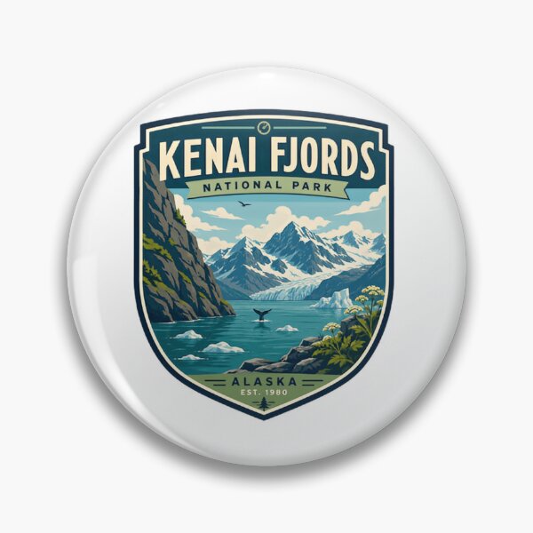 Item preview, Kenai Fjords National Park Alaska Est 1980 Traveler Souvenir Adventure designed and sold by Simsimah26Parks.